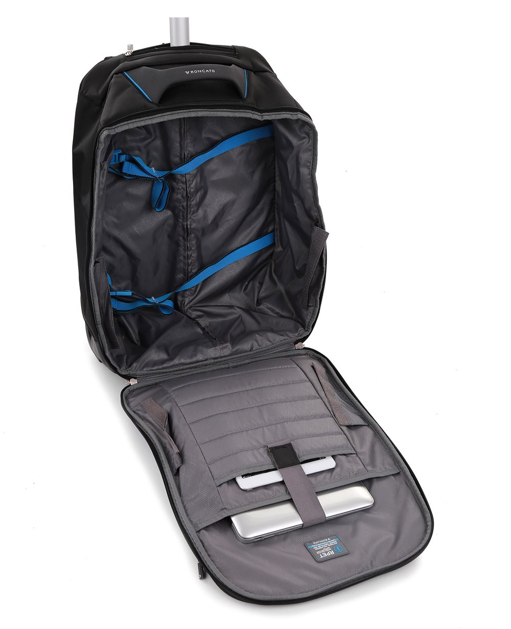 Mochila con ruedas Roncato Crosslite 15.6 Negra Maletia