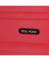 Roll Road Maleta de cabina rígida Flex Roja Rojo (Foto 7) 