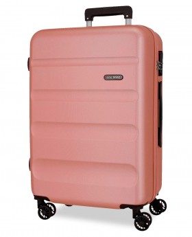 Roll Road Maleta Mediana Rígida Flex Nude | Maletia.com