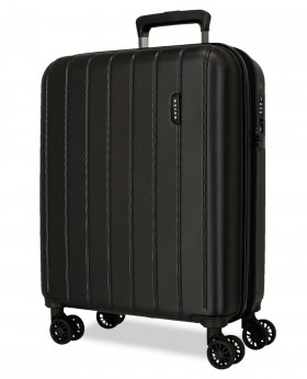 Maleta de mano Movom Wood Negra - 55cm | Maletia.com