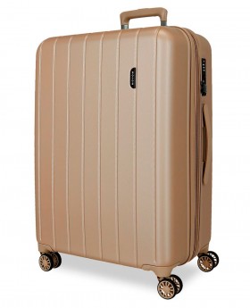 Maleta grande Wood rígida Champagne Movom 75cm | Maletia.com