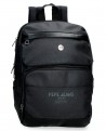 Mochila portaordenador & Tablet Pepe Jeans Berwick Negra (Foto 5) 