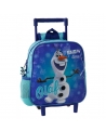 Frozen Mochila preescolar con carro Olaf Snow Azul (Foto 1) 