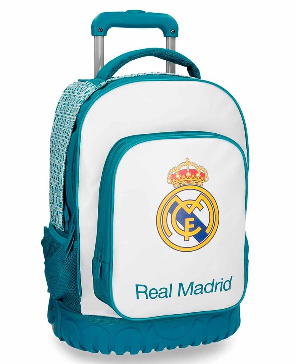 MOCHILA CON RUEDAS REAL MADRID