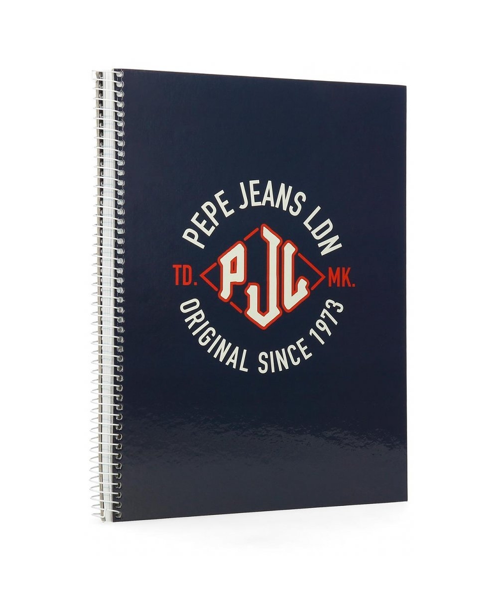 arrendamiento árabe Psicológico Cuaderno Jackson Marino Pepe Jeans Azul 29cm | Maletia.com